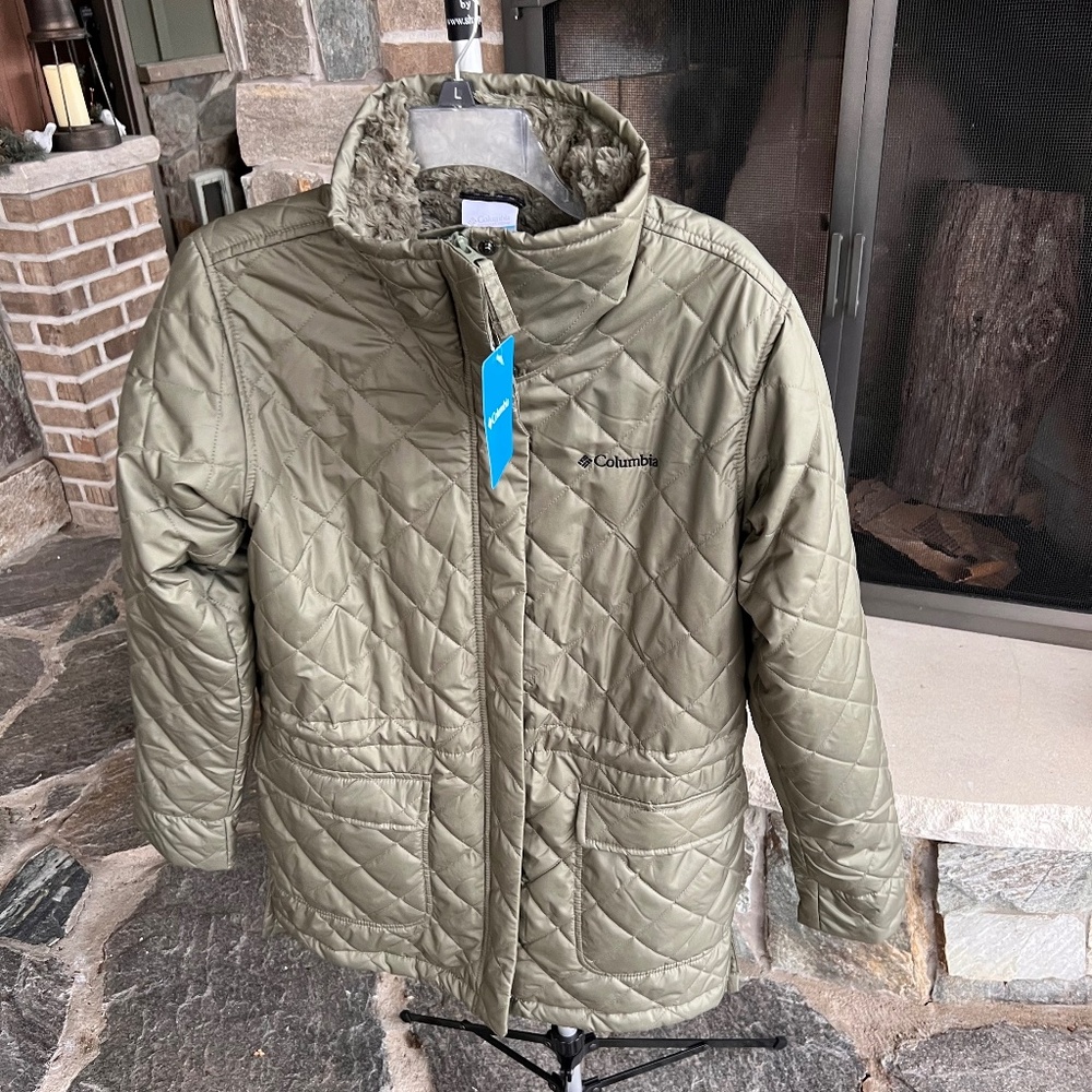 Women's Columbia Crest Novelty Jacket Size M New